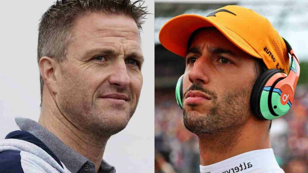 Ralf Schumacher (Left) & Daniel Ricciardo (Right)