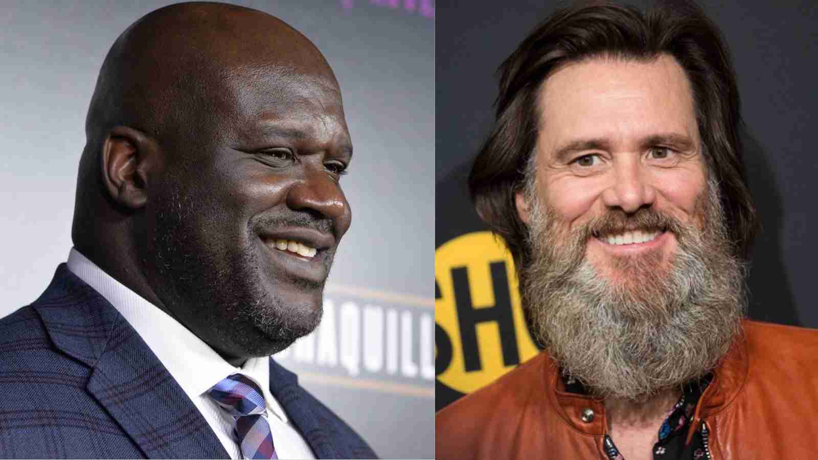 “One of the most iconic ‘Men will be men’ joke” Shaquille O’Neal impersonated Jim Carrey with the world’s most dirty joke