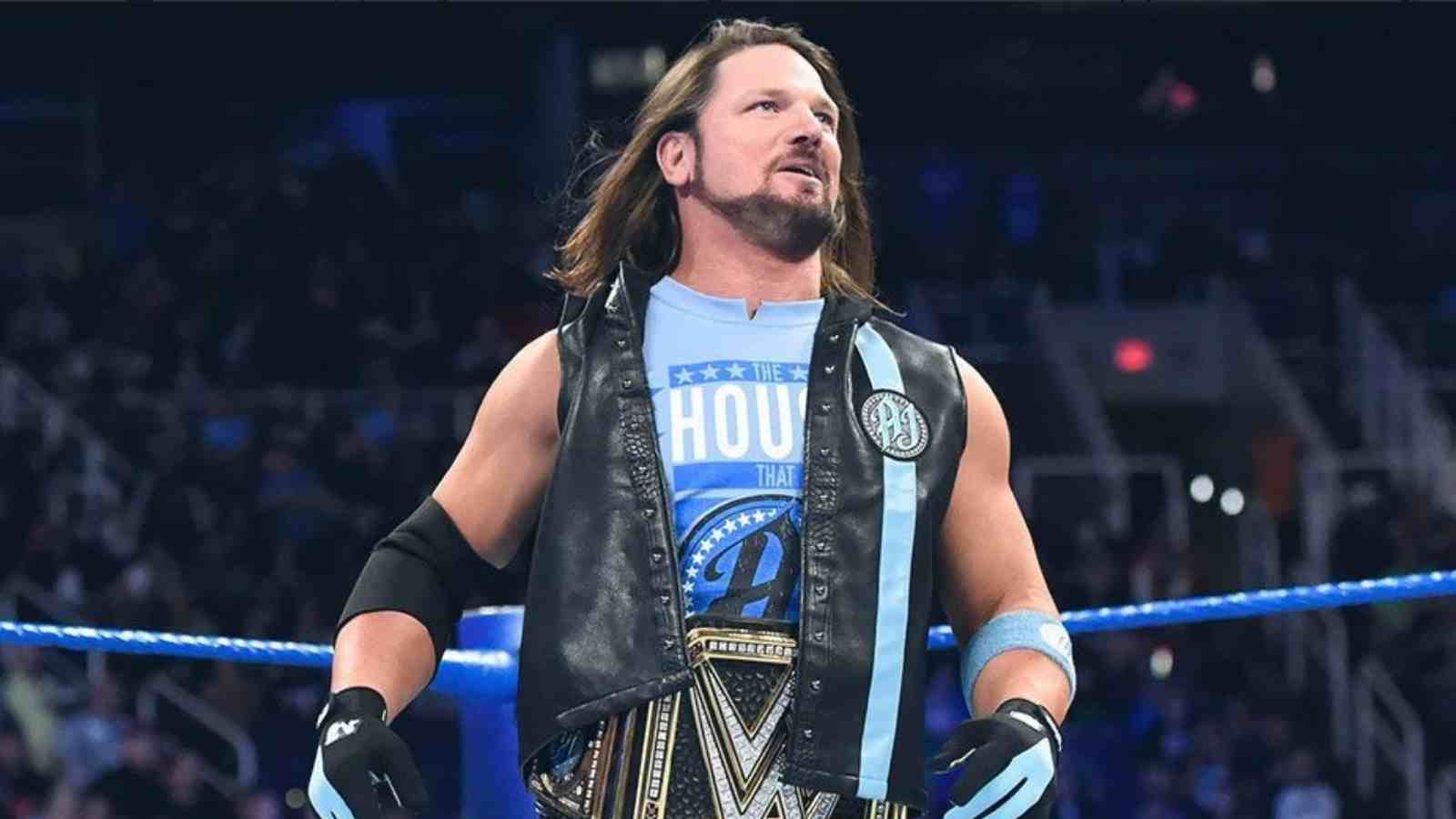 “It was made for………. “- AJ Styles reveals that his current WWE Theme Song was originally designed for this wrestler