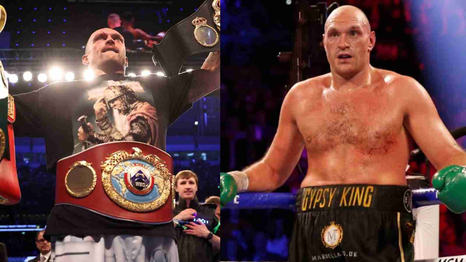 “Different to my Face” Oleksandr Usyk threatens Tyson Fury to call him “a bloated middleweight” in person as he prepares for a legendary rematch