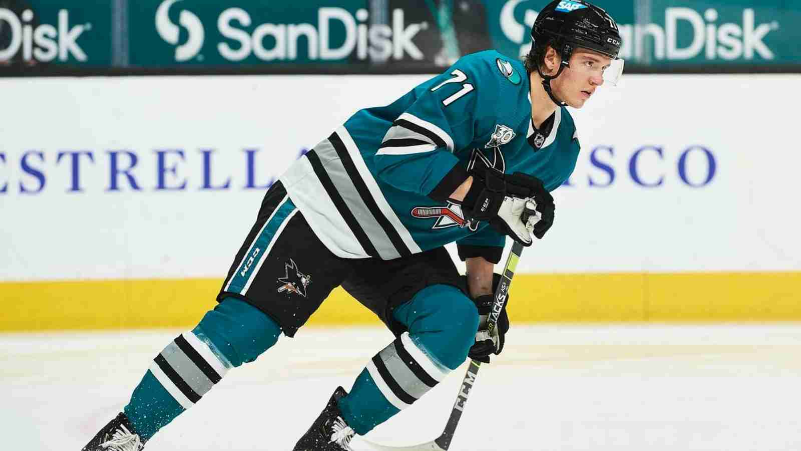 “Another tough break” – Sharks defenceman Nikolai Kynzhov expected to be sidelined for half a month after surgery