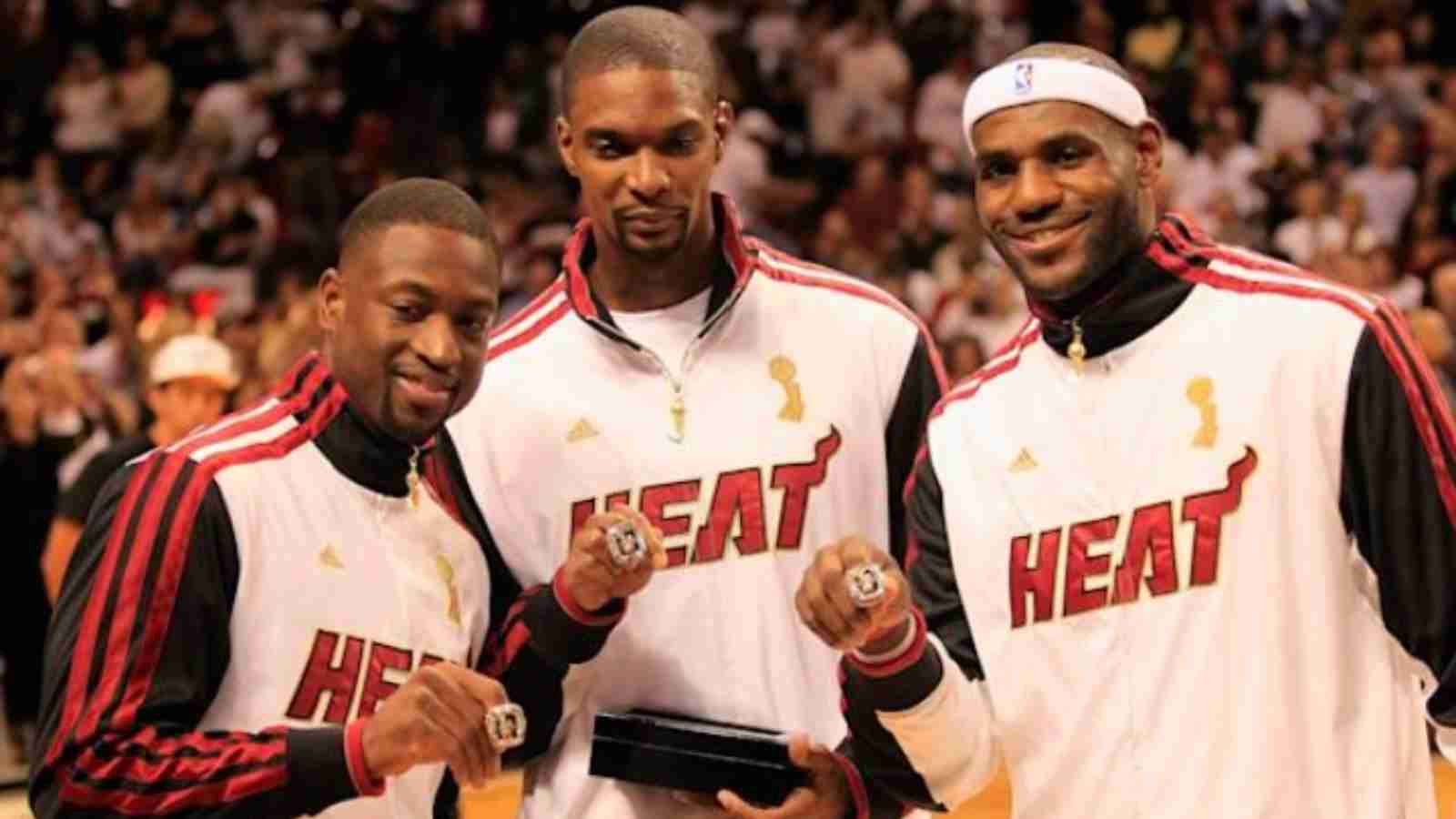 “Some of the HATE was because of our skin color” Dwayne Wade hits back at critics of Miami’s Big 3