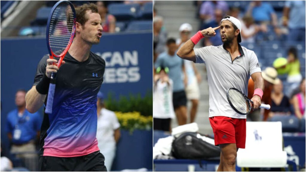 Andy Murray and Fernando Verdasco