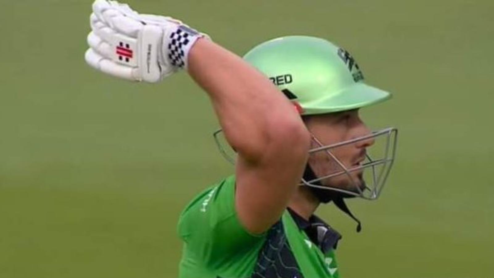 WATCH: Marcus Stoinis accuses Mohammad Hasnain of chucking after getting out during The Hundred