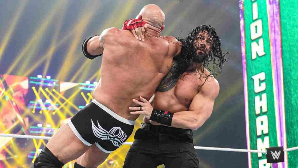 Roman Reigns vs Goldberg at Elimination Chamber 2022