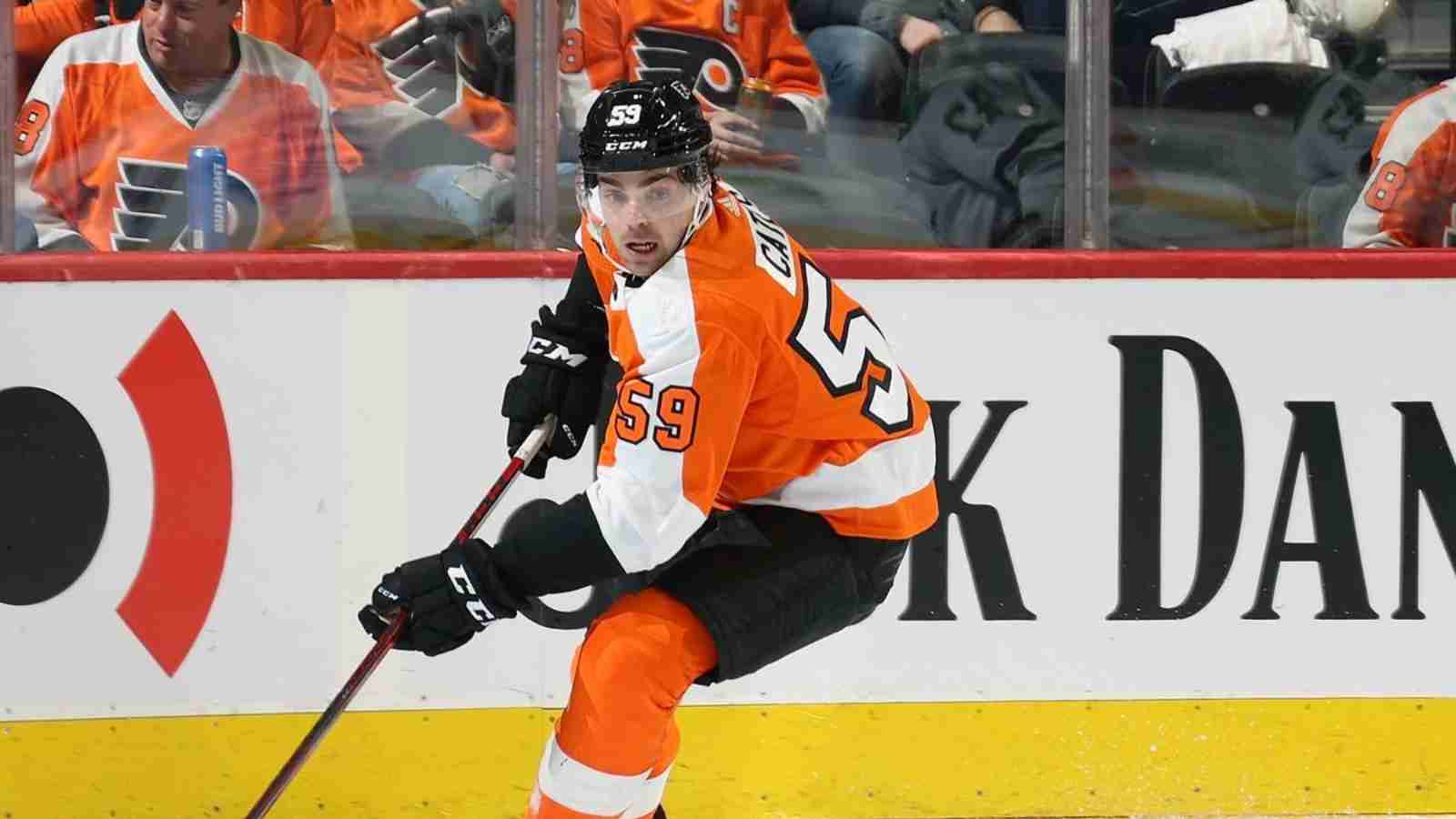 “Welcome to the team” – Center Jackson Cates signs one-year contract with Philadelphia Flyers