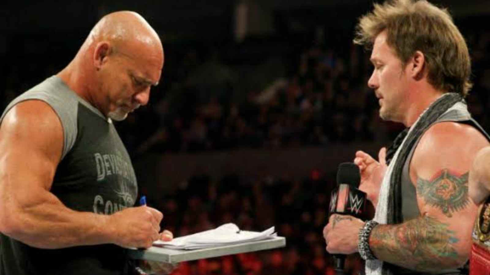 “He’s already angry at me, he’s going to KILL” Goldberg recalls the grave heat he had with Chris Jericho