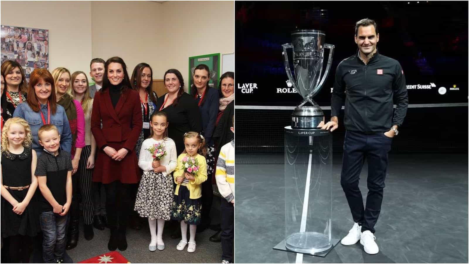 Roger Federer announces new partnership with Kate Middleton, Duchess of Cambridge ahead of the 2022 Laver Cup