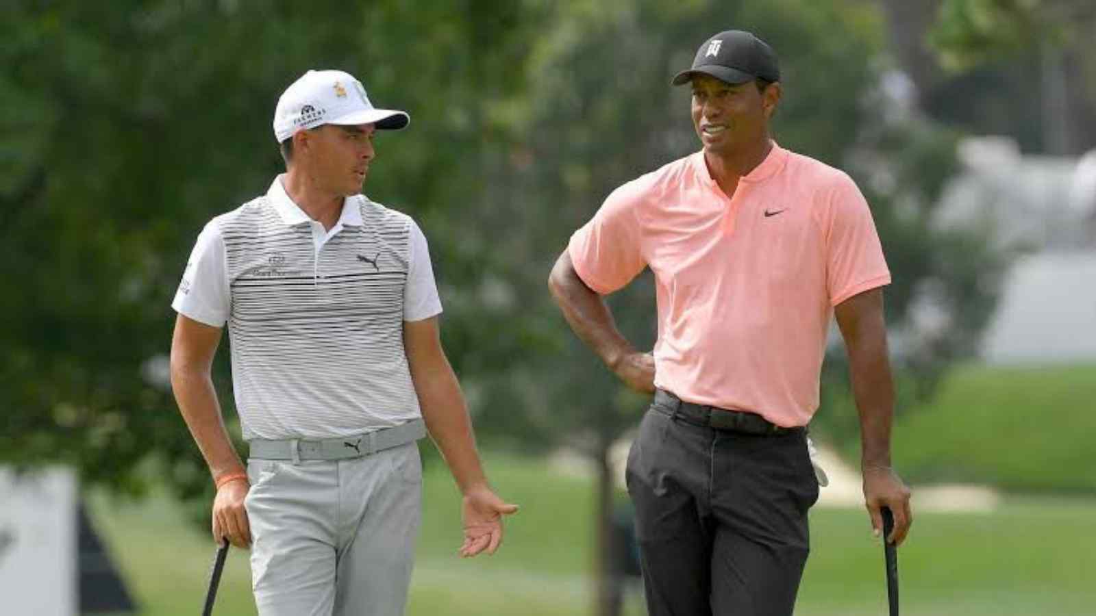 WATCH- “He’s the new commissioner”: Tiger Woods and Rickie Fowler touch down at BMW Championships for controversial LIV Golf meet