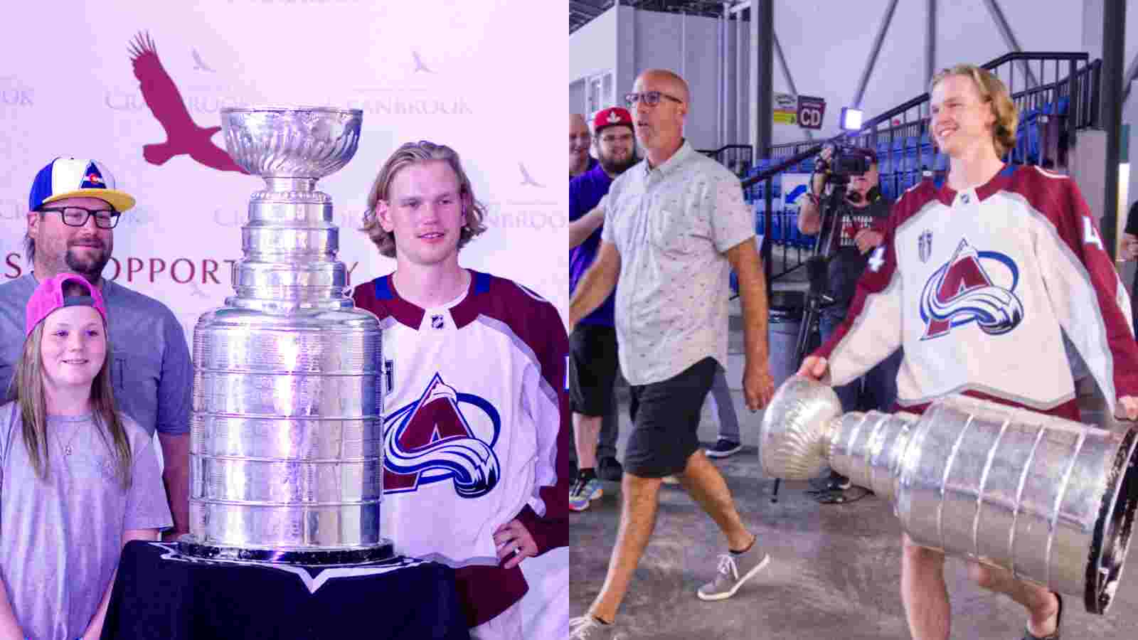 “A lot of fun” – Bowen Byram celebrates Stanley Cup day at hometown Cranbrook