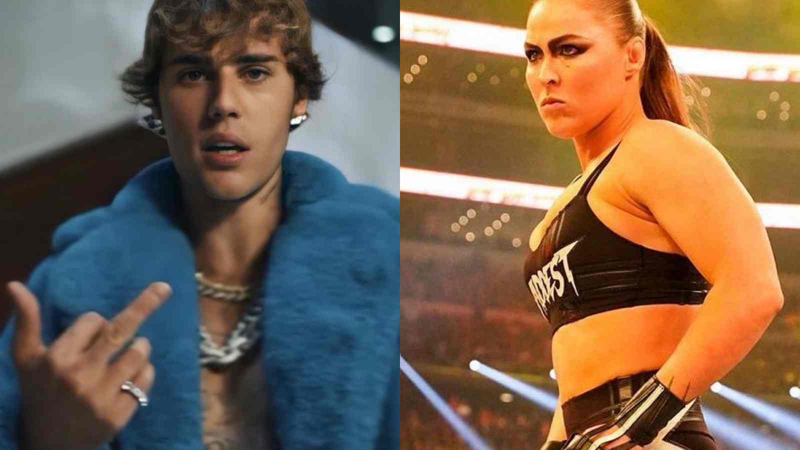 “I’ve taken a BILLION pictures today” – Ronda Rousey and her sister get  COLD-SHOULDERED by Justin Bieber