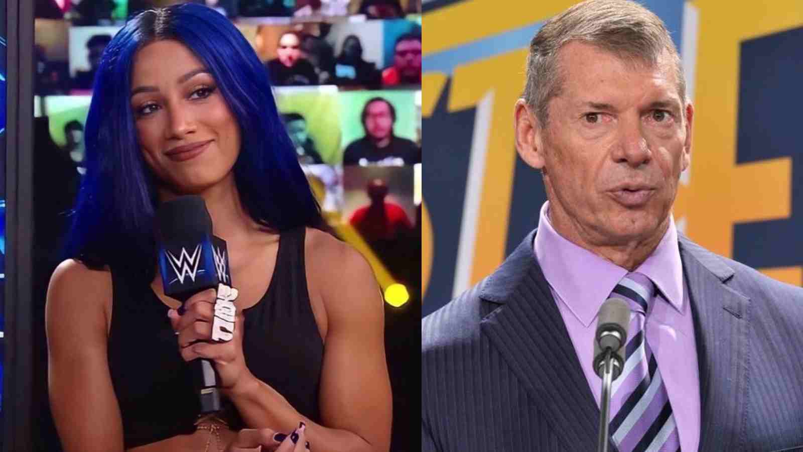 “Whatever Vince wants”- When Sasha Banks asserted that she would do whatever Vince McMahon wants her to do