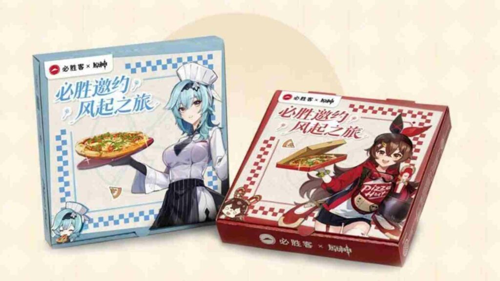 Genshin Impact x Pizza Hut collaboration officially announced for August 2022