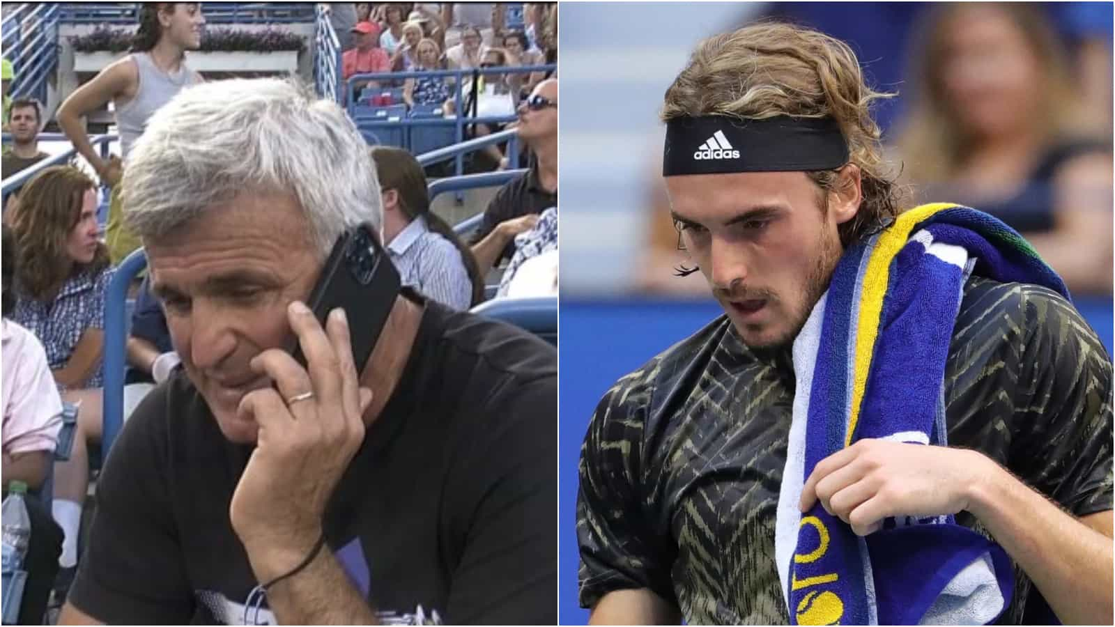 “I looked at it and said F**k,” Stefanos Tsitsipas’ agent spills the beans on Apostolos being caught cheating on camera