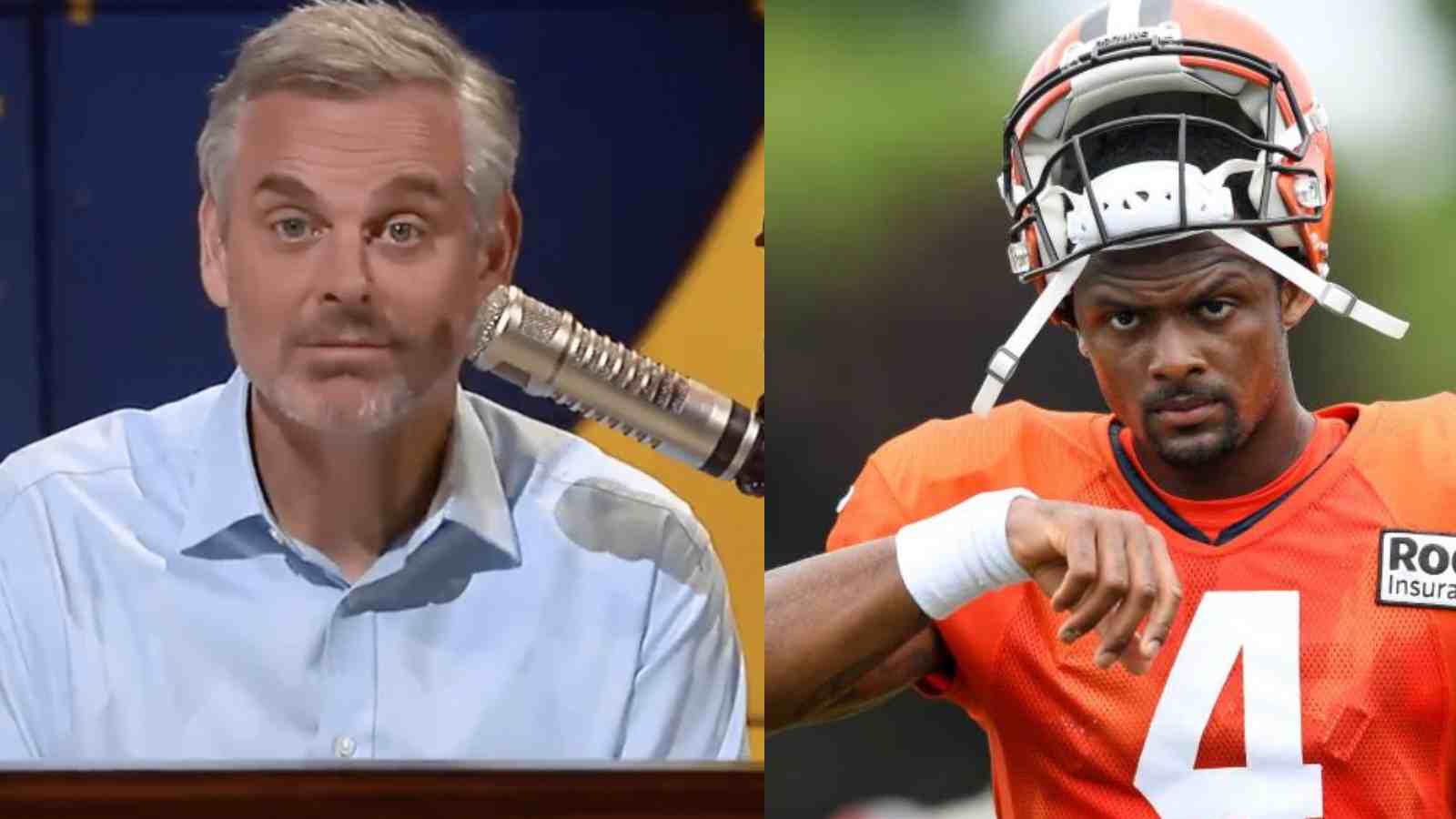 “NFL didn’t want Deshaun Watson near Tom Brady” Colin Cowherd’s SHOCKING claim regarding Watson’s increased suspension