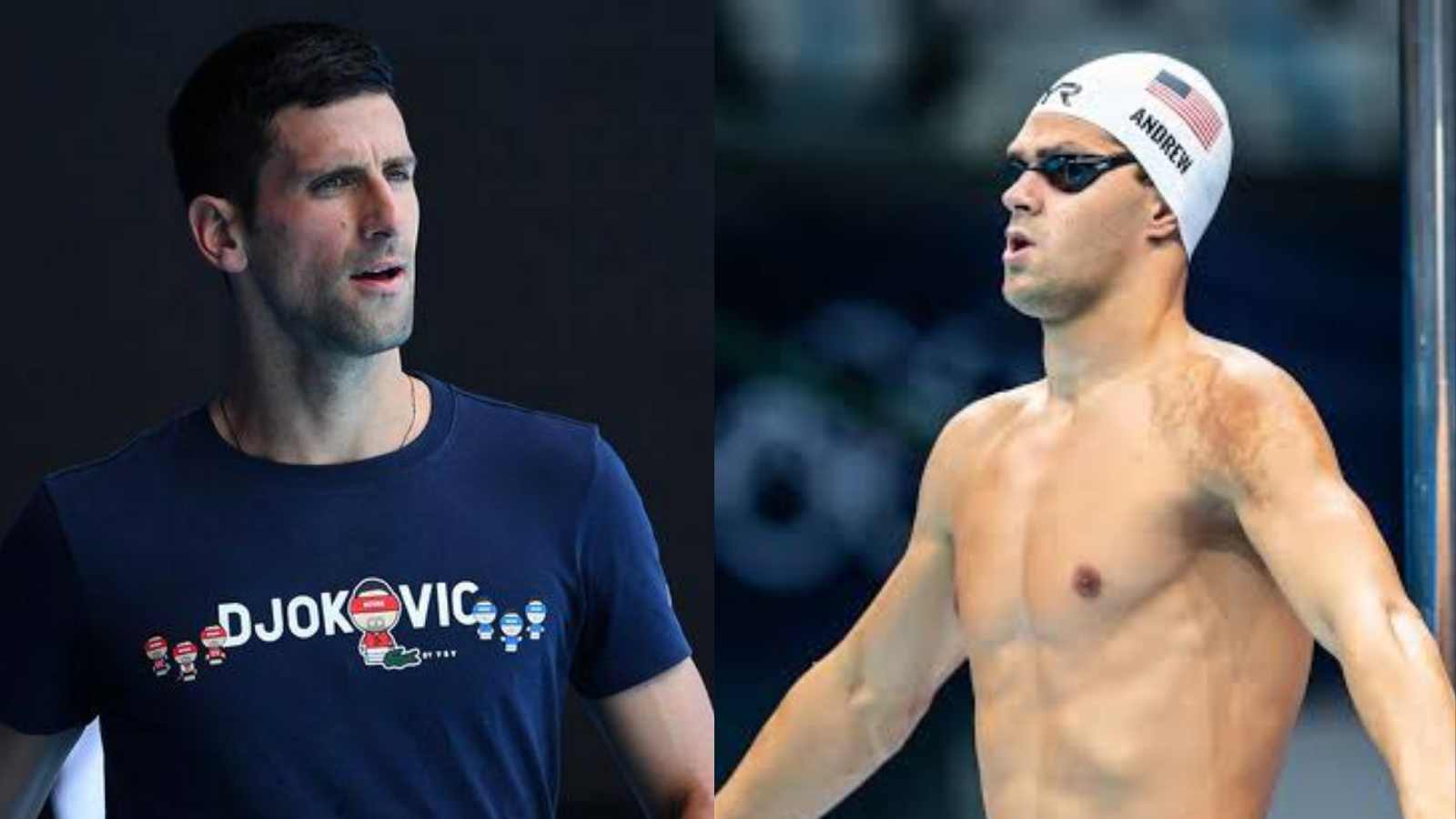 Why Novak Djokovic was denied to participate at the Australian Open even though swimmer Michael Andrew is allowed to participate despite being unvaccinated?