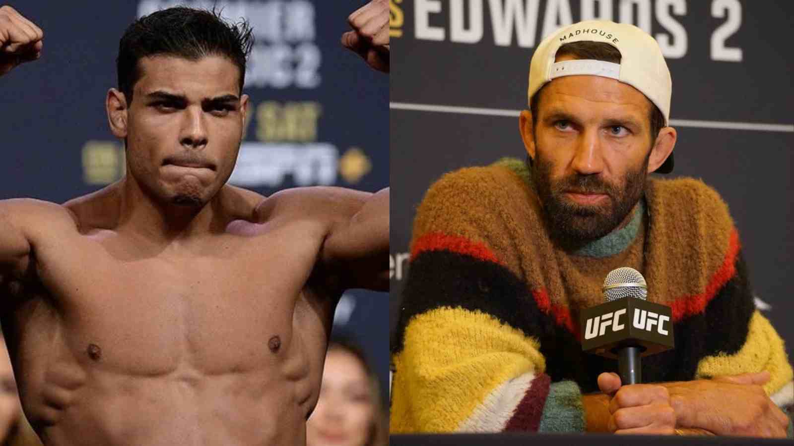 “You missed weight by 20 pounds!” – Luke Rockhold takes BRUTAL digs at Paulo Costa’s weigh-in mishap