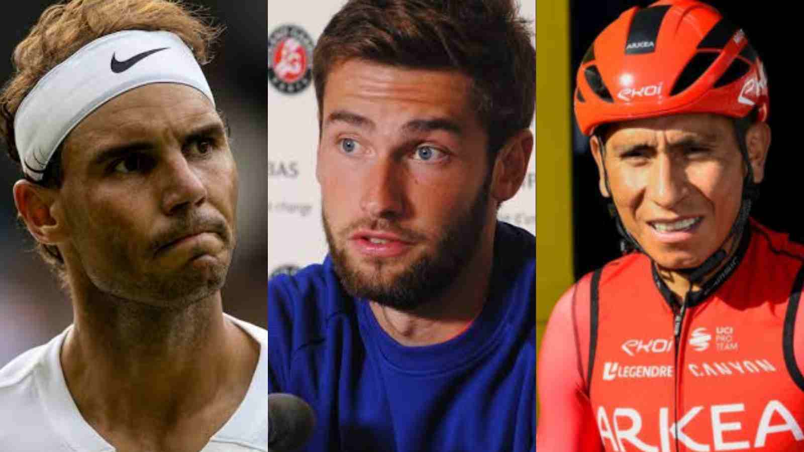 “What is the point of comparison?” Quentin Halys furious with Rafael Nadal’s credibility being questioned due to Nairo Quintana’s disqualification