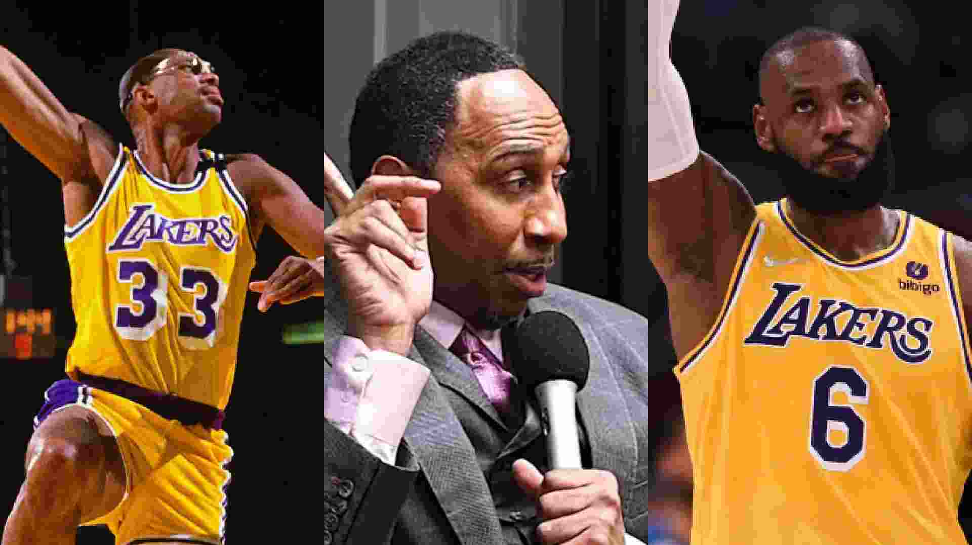 “Between LeBron and Kareem is 2 and 3” Stephen A. Smith urges how idiotic it is to not include LeBron James into the top 3 of basketball