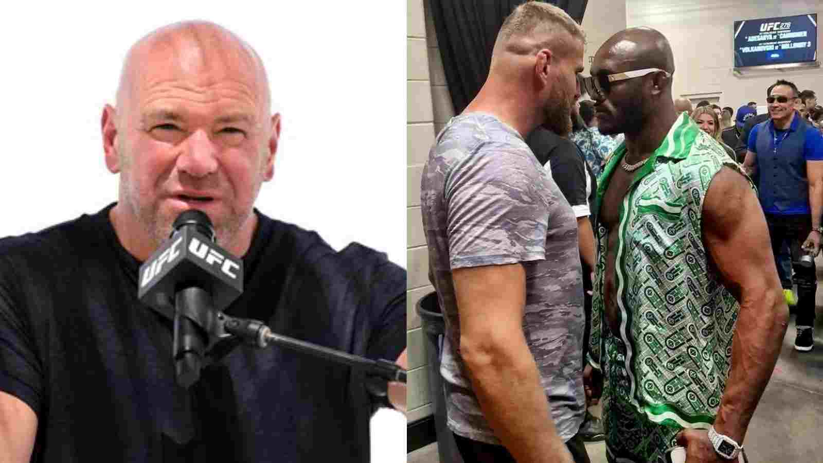 “Never backs down” – Dana White responds to the ‘CRAZY’ idea of Kamaru Usman fighting at light heavyweight