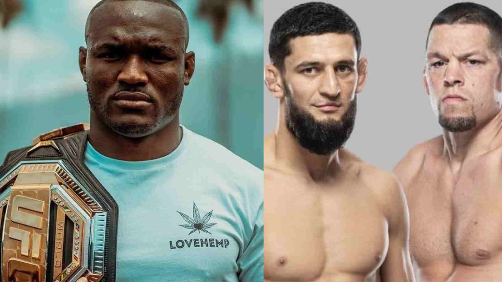 “Makes no sense” – Kamaru Usman shares honest opinion on the CLASH between Khamzat Chimaev and Nate Diaz at UFC 279