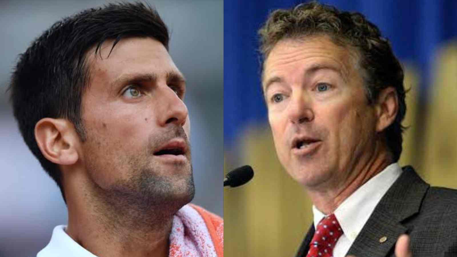 “Don’t let the world’s greatest tennis player in but unvaccinated migrants are in!” Senator Rand Paul in support of Novak Djokovic amid his vaccination status controversy