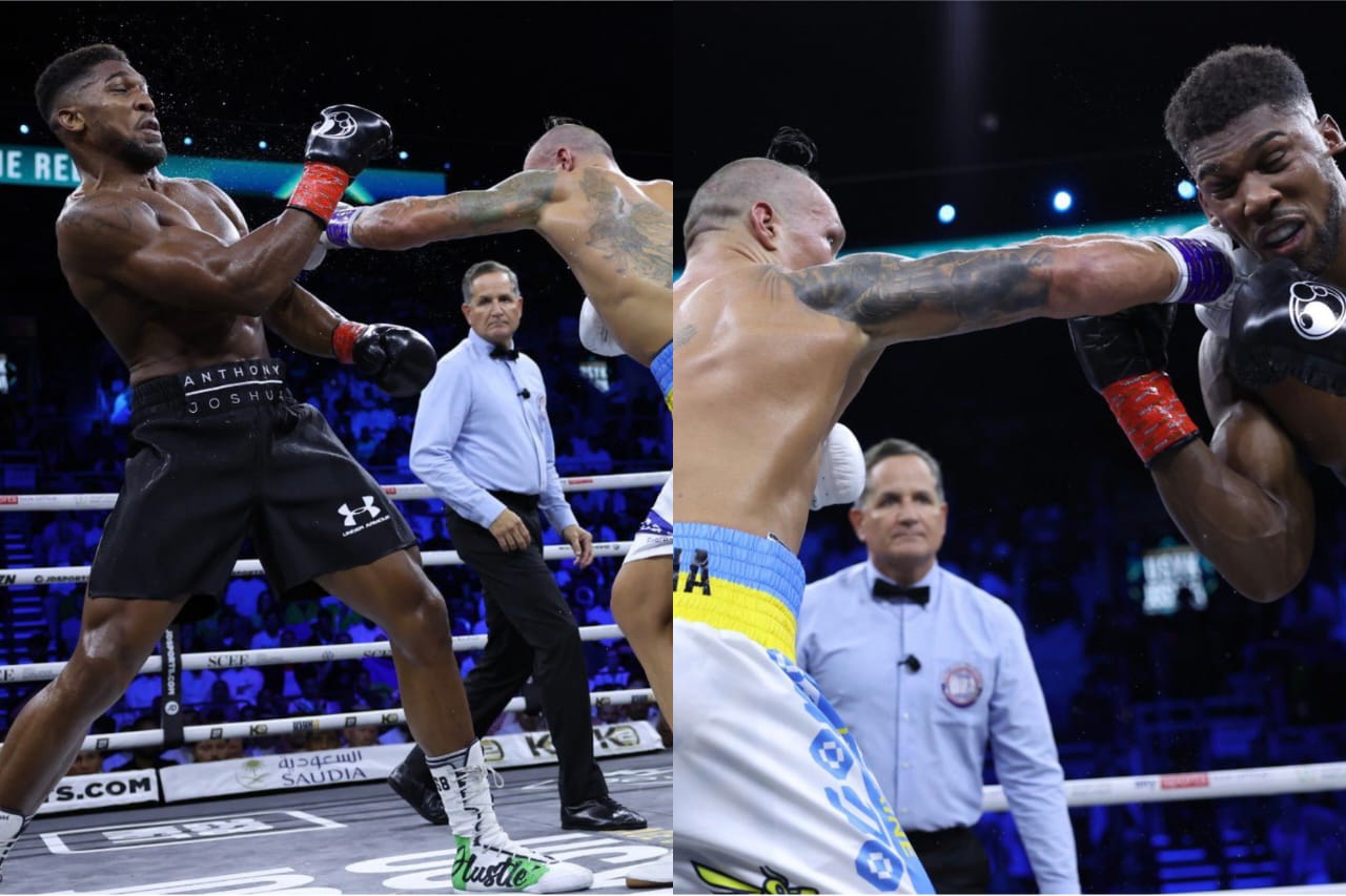 Oleksandr Usyk overcomes Anthony Joshua in a brutal 12 Round back and forth Battle