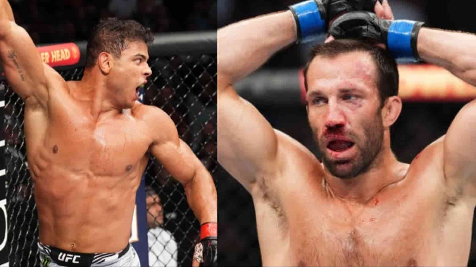 “ABSOLUTE BLOODSHED” – Paulo Costa and Luke Rockhold put on a DOG FIGHT at UFC 278