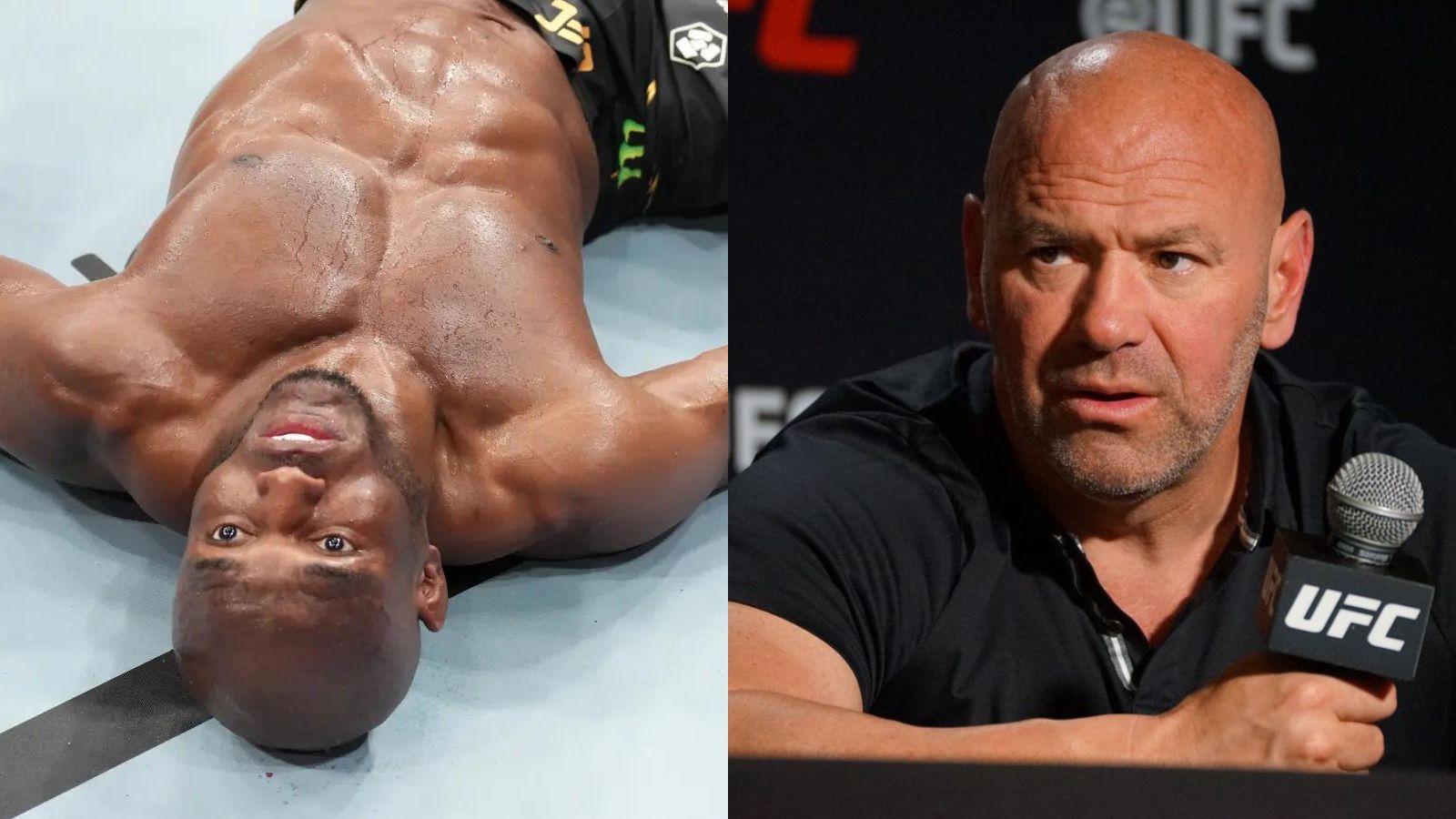 WATCH: Dana White abruptly ENDS press conference after Kamaru Usman makes phone call following brutal defeat to Leon Edwards