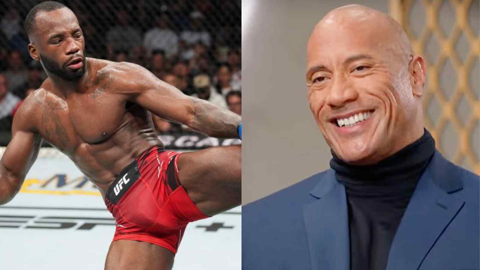 “You never know where that KO came from”; Dwayne Johnson congratulates Leon Edwards for his UNBELIEVABLE last-minute Knockout victory at UFC 278