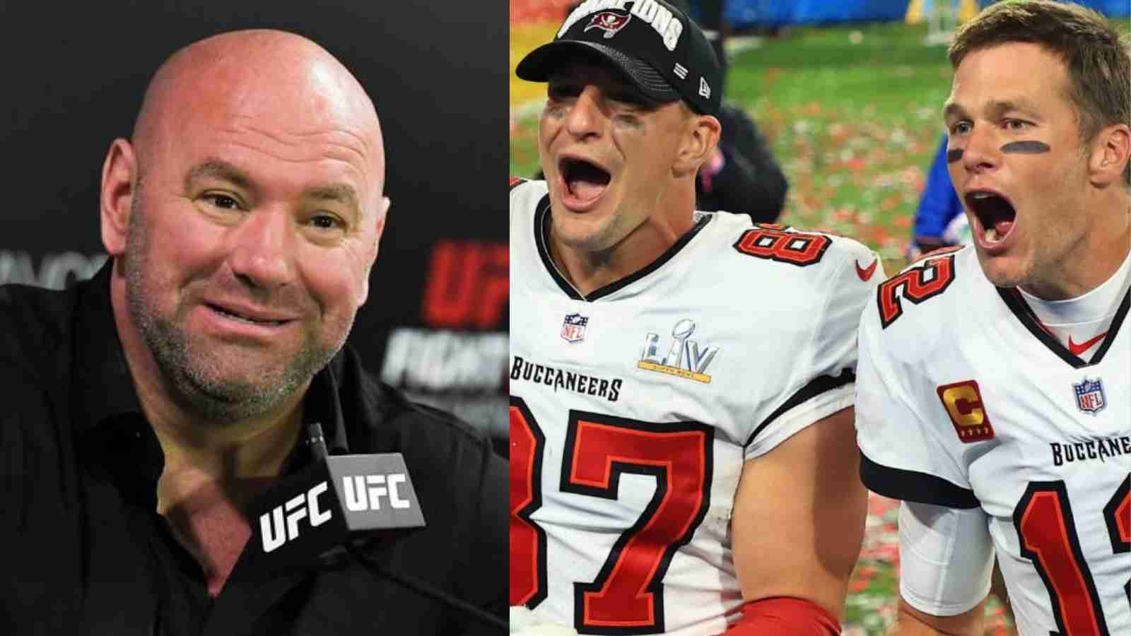 Dana White casually sends the NFL world into a meltdown with a shocking Tom Brady and Rob Gronkowski revelation