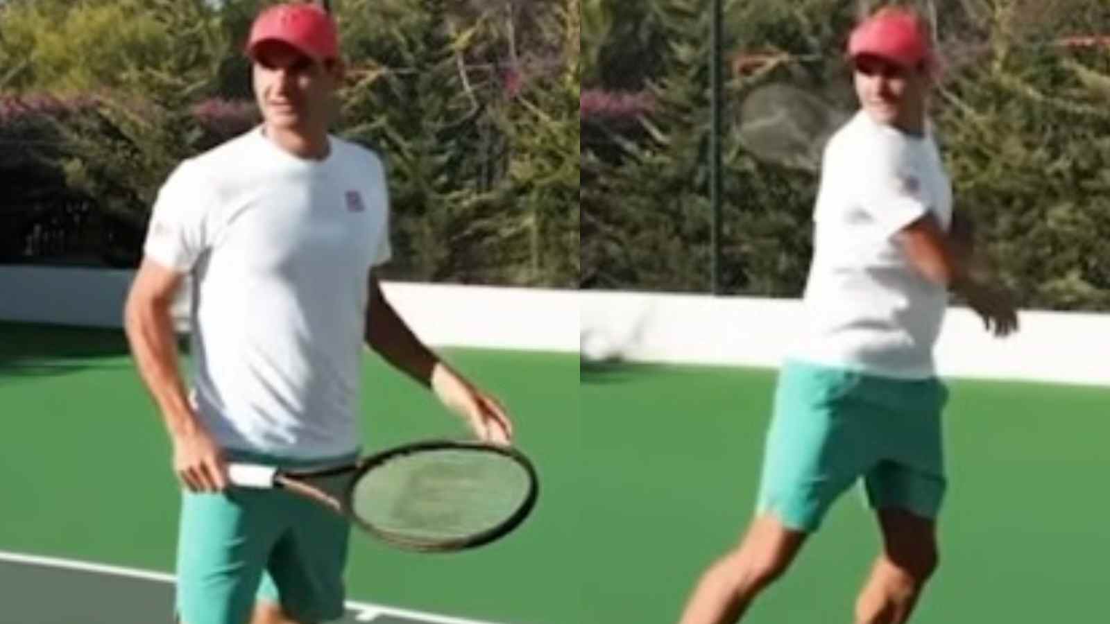 WATCH: “The GOAT is back!” Roger Federer makes his much-awaited return to the tennis court