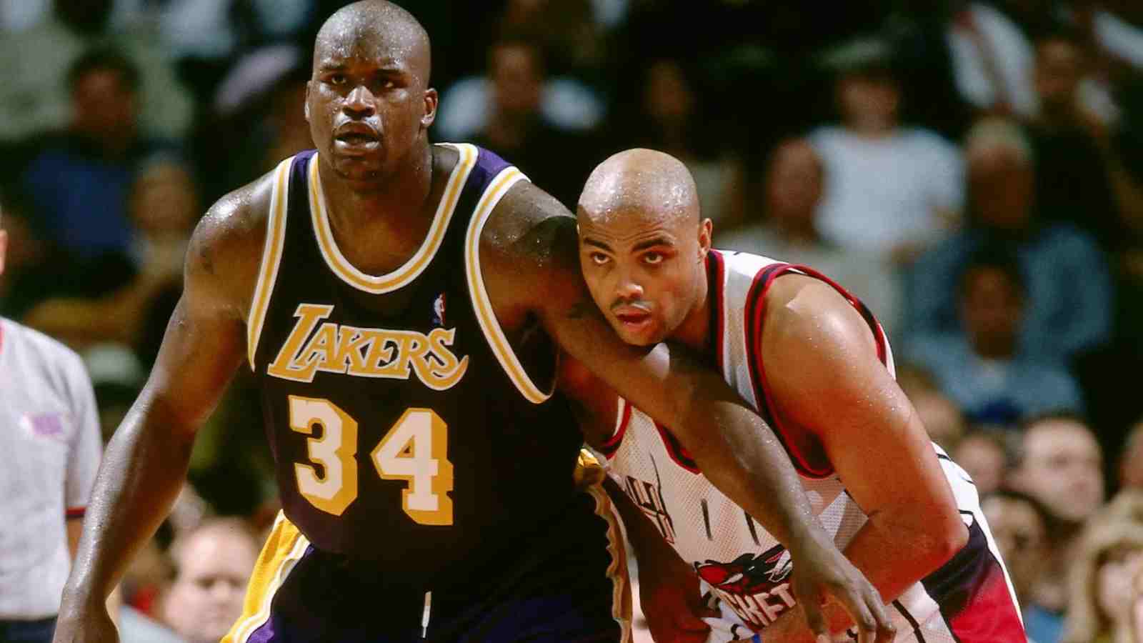 Shaquille O'Neal and Charles Barkley