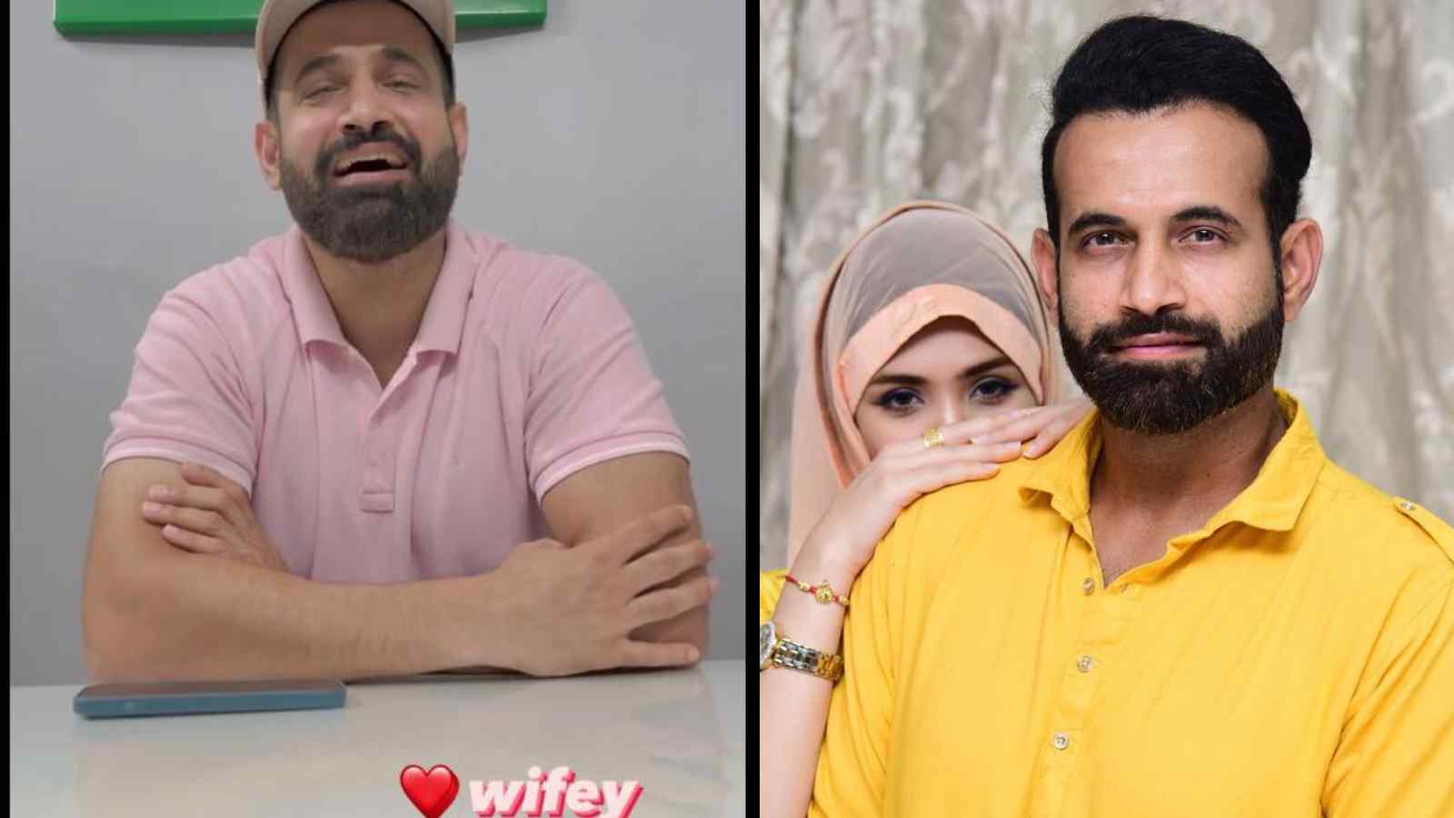 WATCH: “Rabba ne tujhko banane mein…”- Irfan Pathan dedicates romantic song ‘Kesariya’ from film ‘Brahmastra’ for his wife