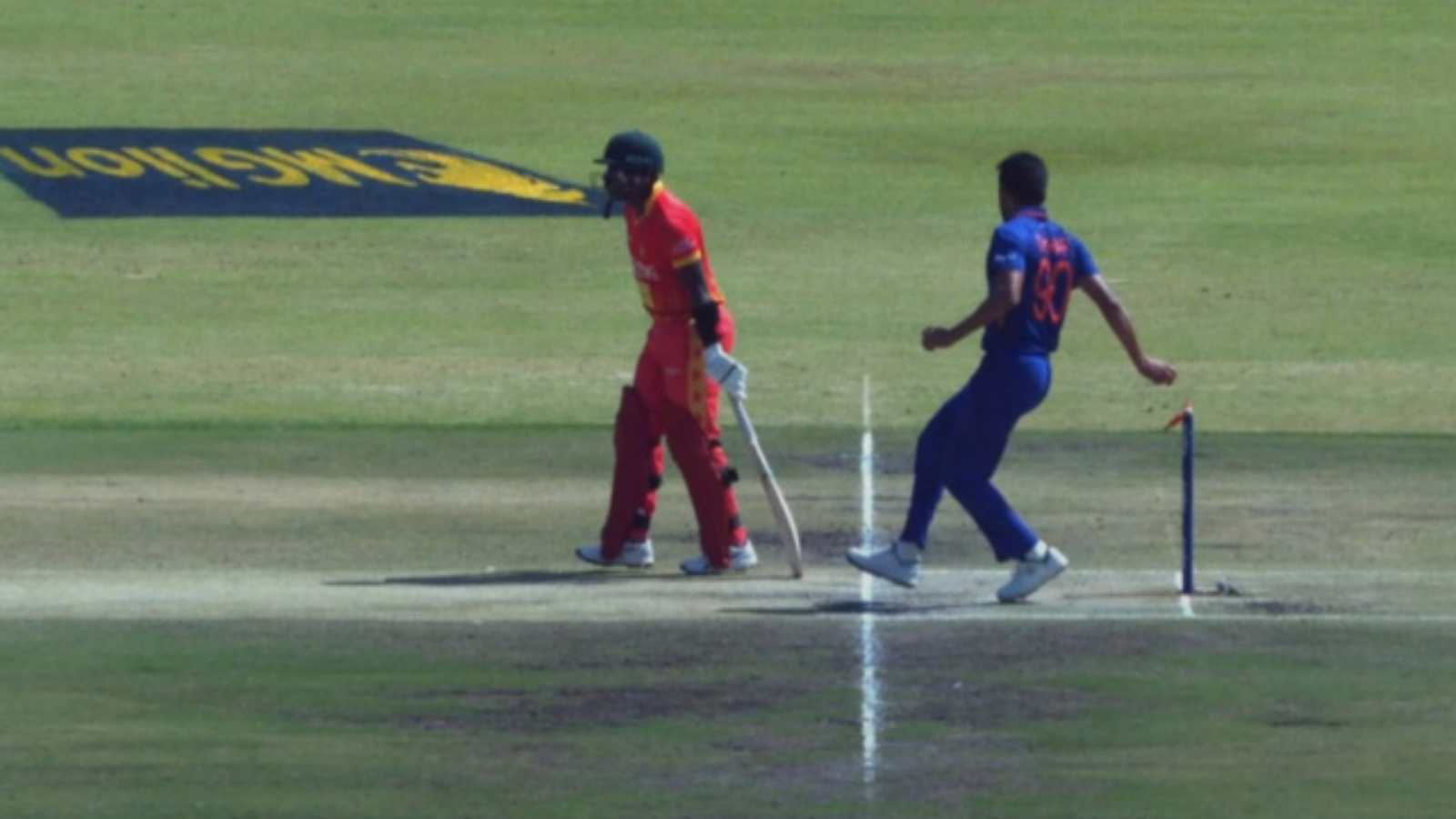 WATCH: Deepak Chahar ‘Mankads’ Innocent Kaia but doesn’t appeal for wicket in 3rd ODI vs Zimbabwe