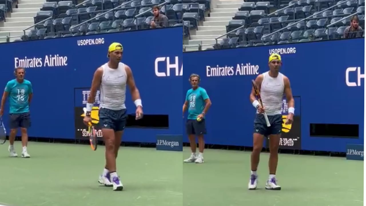 “Isn’t he injured? Is he limping?” Fans worry about Rafael Nadal’s fitness concerns ahead of US Open as new practice clip surfaces