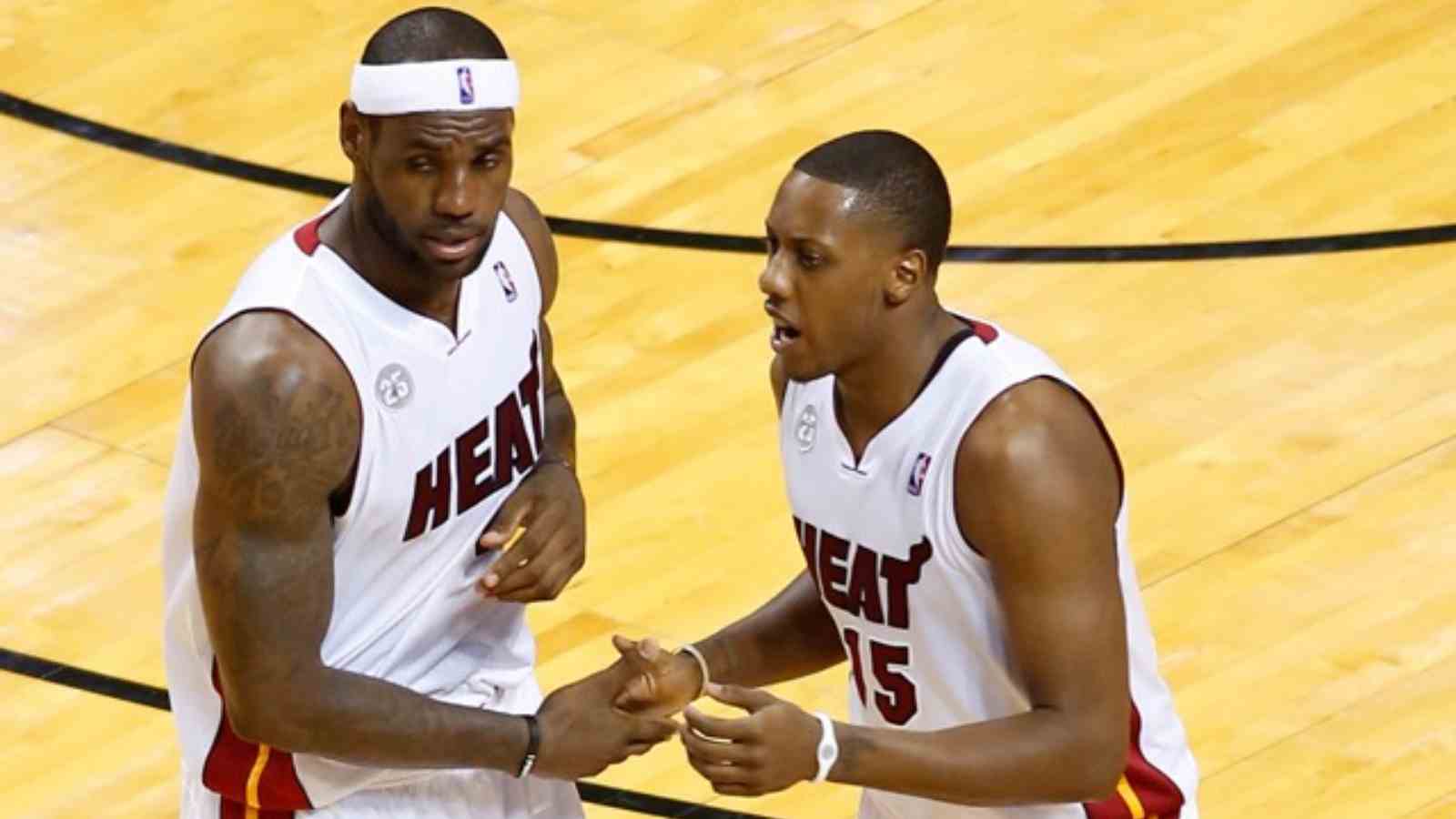 Lebron James and Mario Chalmers