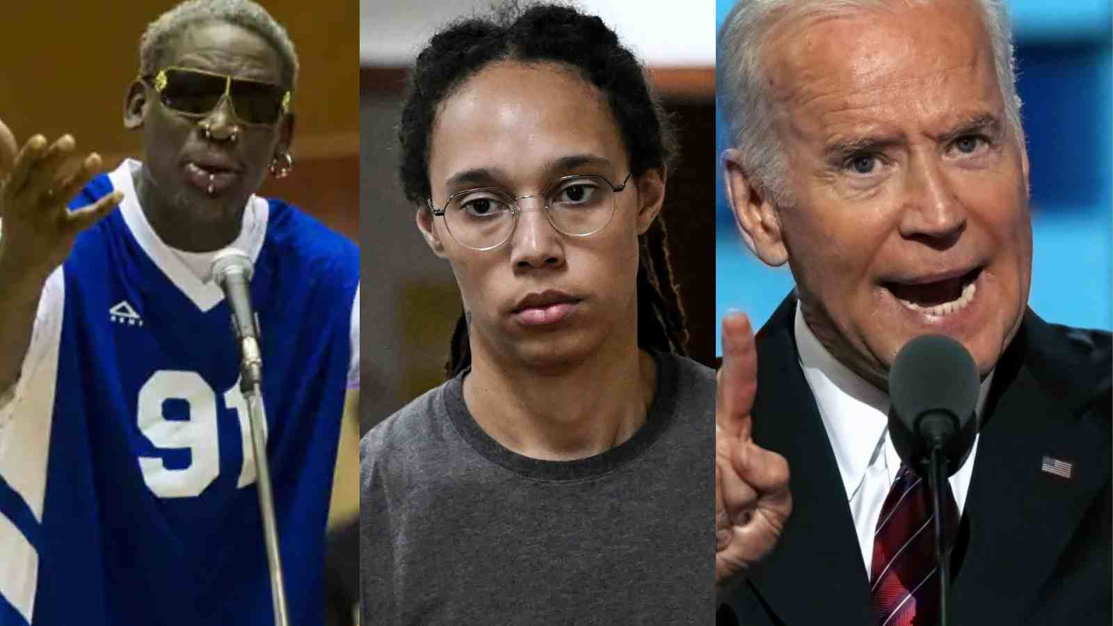 “Someone shut him up” Dennis Rodman’s plan for Brittney Griner disgruntled by Joe Biden’s administration