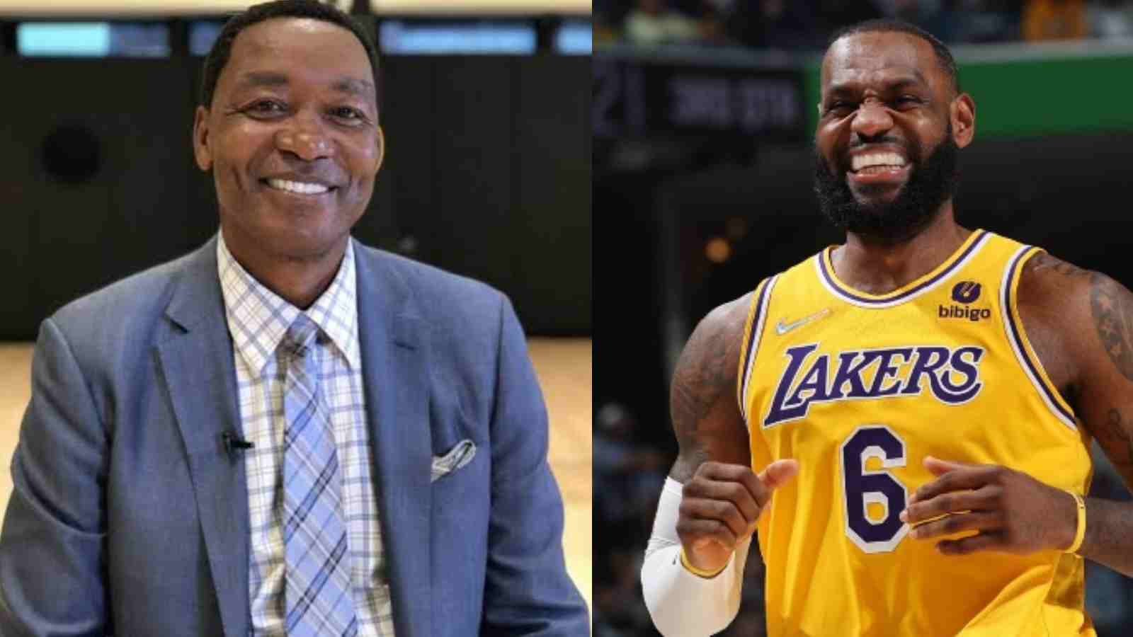 “He has never been viewed as a score-first player” Isiah Thomas applauds LeBron James for his scoring prowess