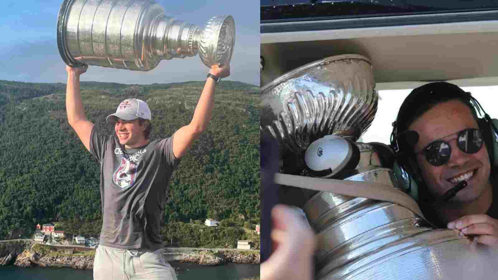 “Up for a heli ride?” – Twitter rejoices as forward Alex Newhook takes Stanley Cup on helicopter ride in Newfoundland