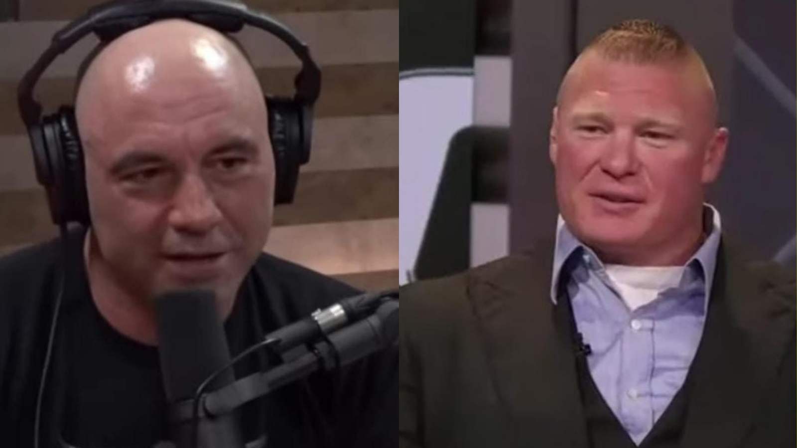 “He picked me up in the air” – Joe Rogan details an incident involving him and Brock Lesnar