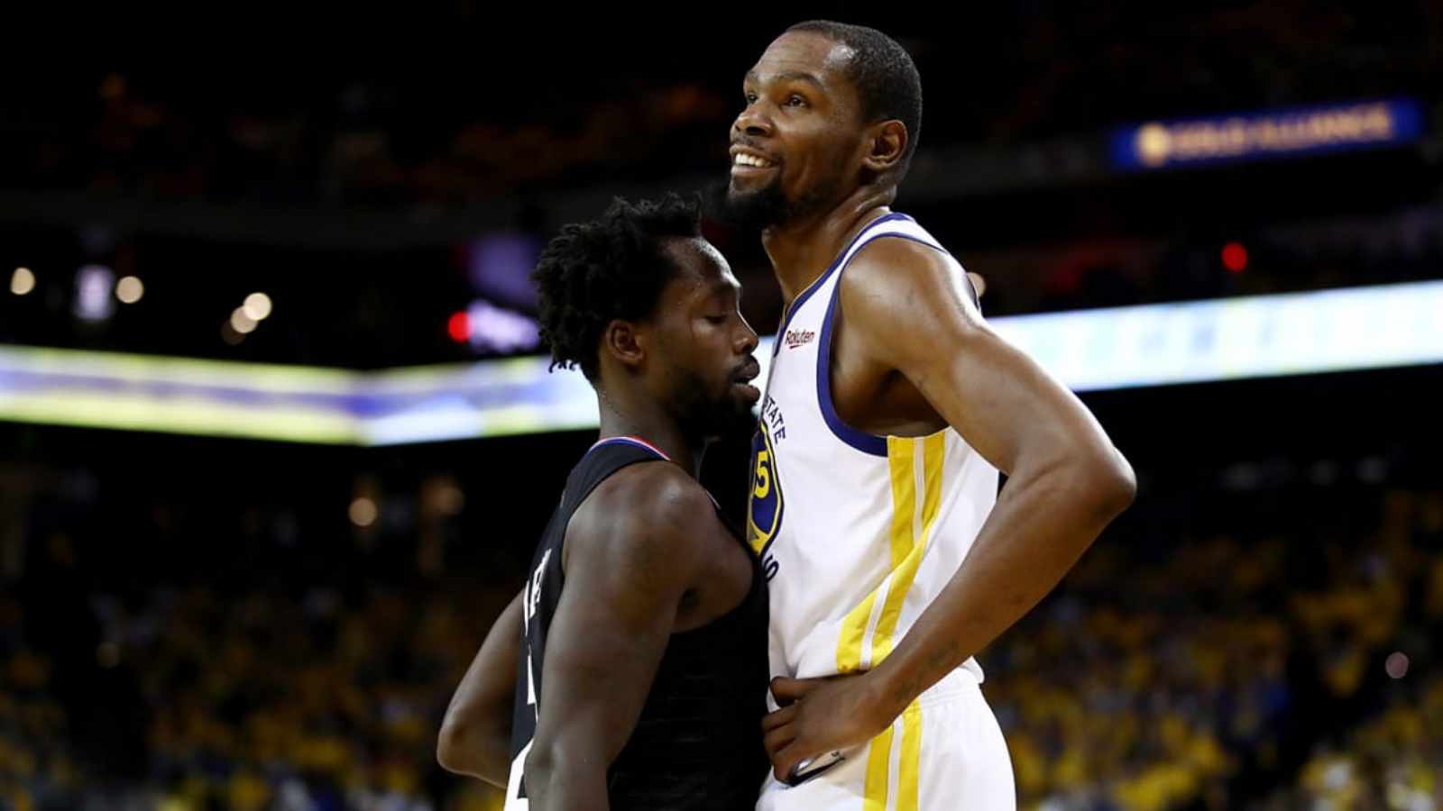 “Dudes with families suffered because of you” Kevin Durant and Patrick Beverley reignite rivalry in HEATED Twitter exchange