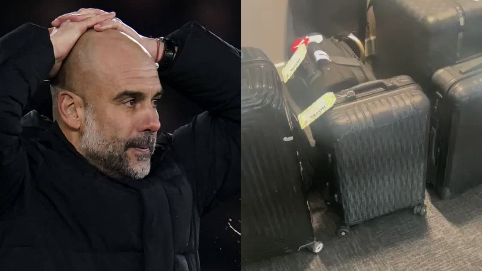 LEAKED: Footage of Manchester City players’ luggage being stolen by supporters surfaces on social media