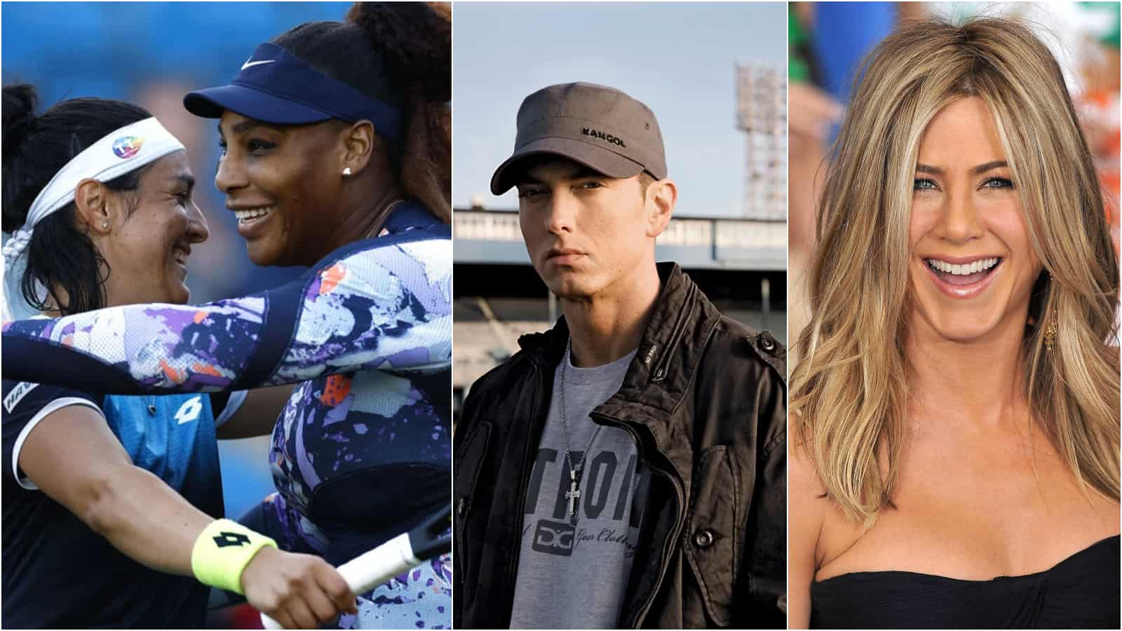 “That’s an obvious question, Serena Williams,” Ons Jabeur picks the American legend along with celebrities Eminen and Jennifer Aniston as her dream US Open session