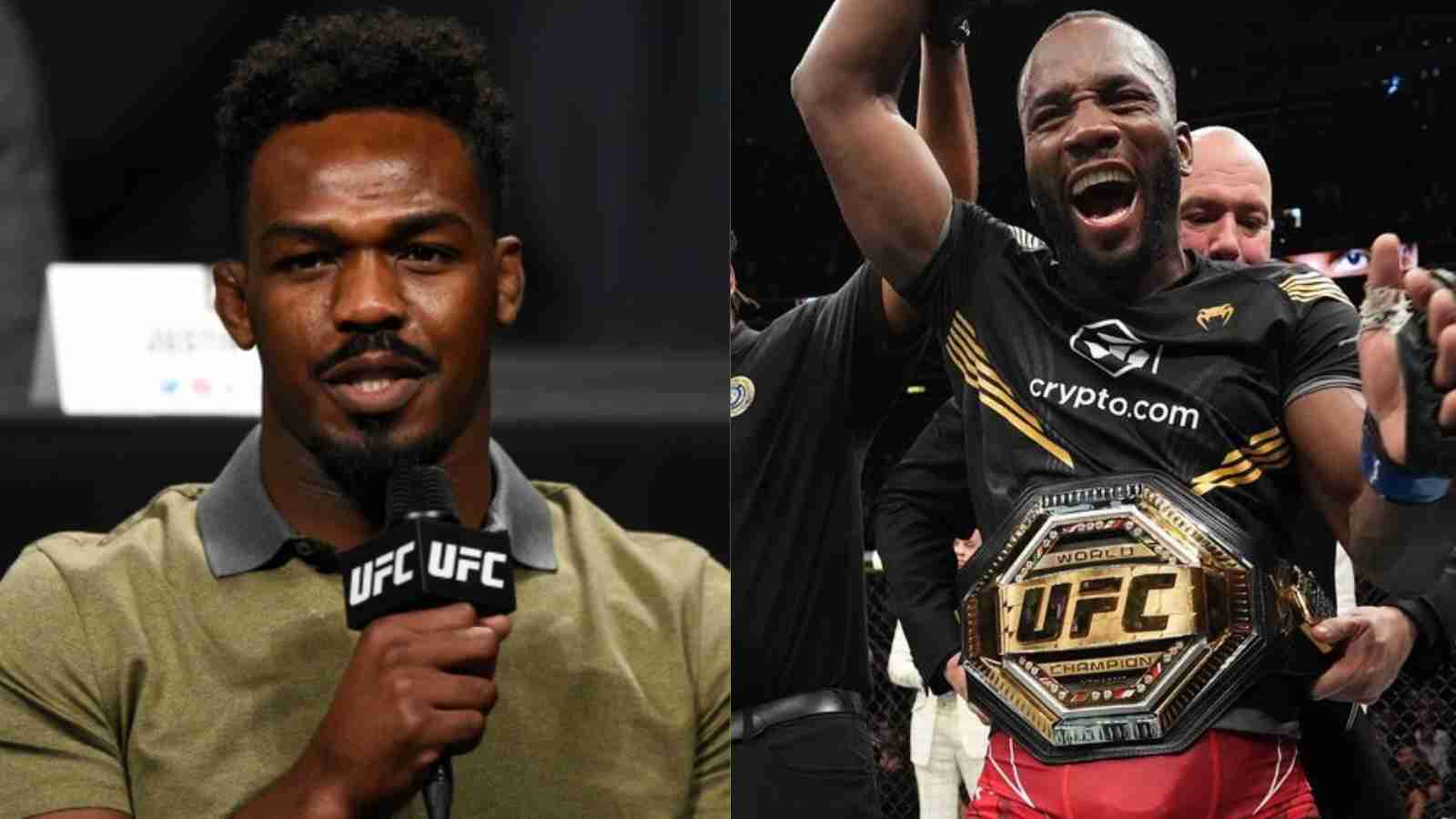 “Pretty WILD” – Jon Jones reacts to Leon Edwards’ VICIOUS head kick KO win over Kamaru Usman at UFC 278