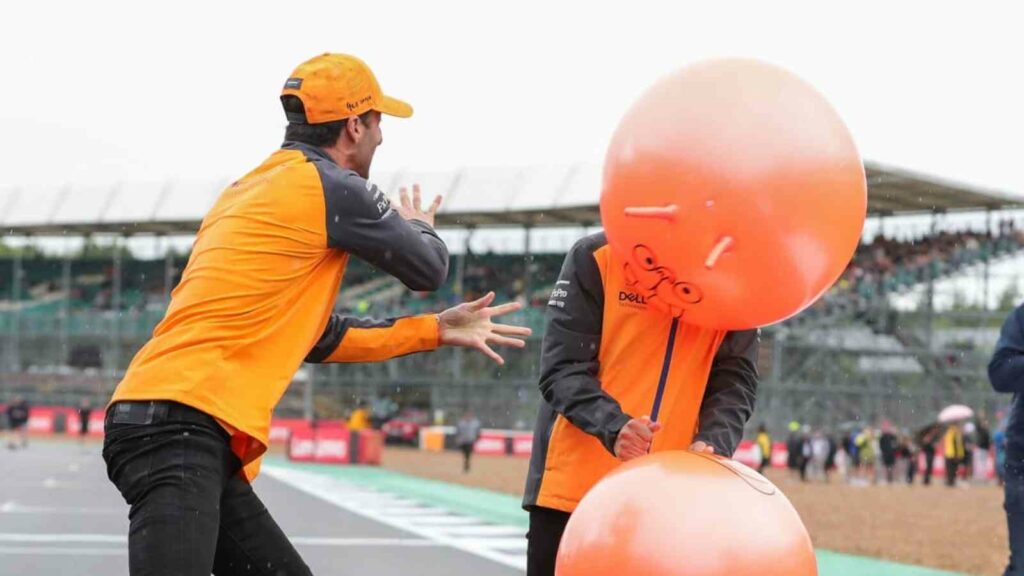 Lando Norris and Daniel Ricciardo