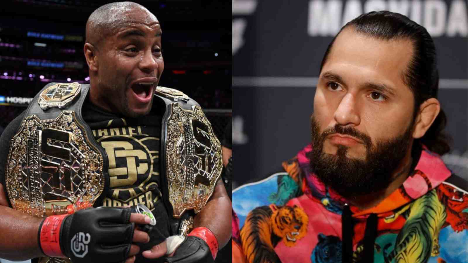 “A treat from your masters” Jorge Masvidal and Daniel Cormier get into an intense twitter dispute over Masvidal’s claim to a title shot