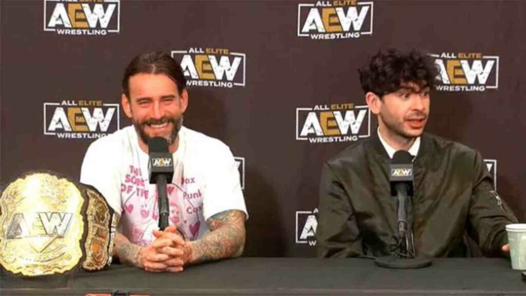 CM Punk and Tony Khan