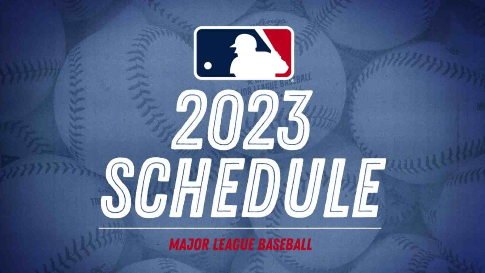 Major League Baseball announces the schedule for 2023 season, transpire a more consistent and sharper format