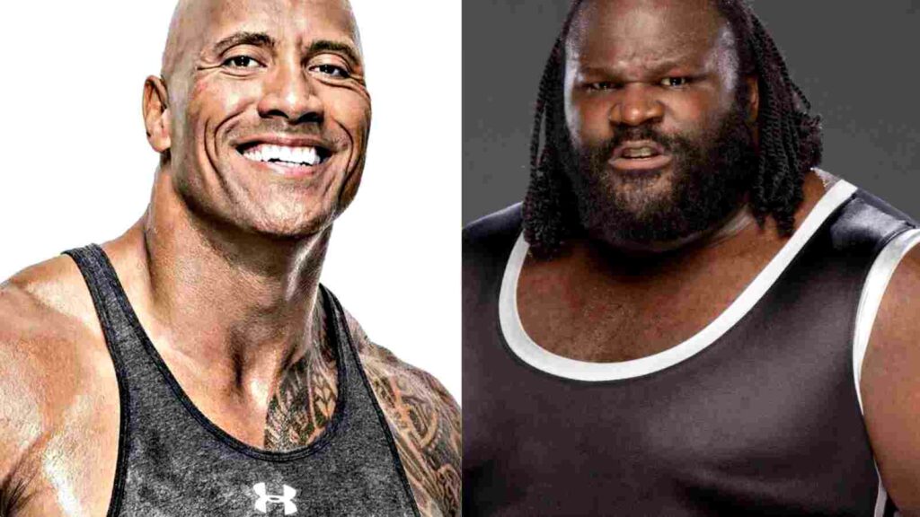 Dwayne Johnson and Mark Henry